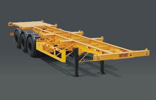 skeleten semi trailer