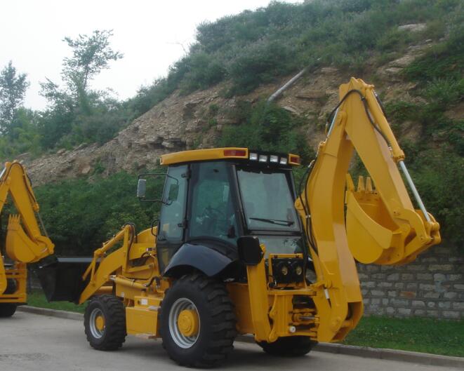 backhoe loader B866